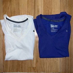 Nike dry fit tees 2